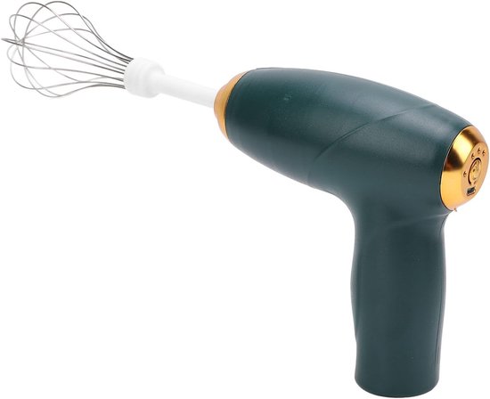 Elektrische Mixer - Handmixer Draadloos - Bakken en Mixen - Krachtige Motor - Compact Formaat - Groen — afbeelding 5