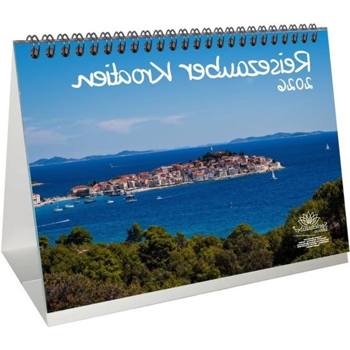 Tafelkalender Kroatië - Fotokalender A5 - Jaarlijkse Planning - 12 Verschillende Motieven - A5 - Multicolor
