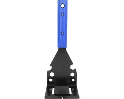 Outil de Retrait de Carrelage D'extracteur de Garniture en Acier Inoxydable, Utilisation MultifonctionnelleEffort, Outil de Retrait de Moulure Compact pour Plinthe avec Retrait
