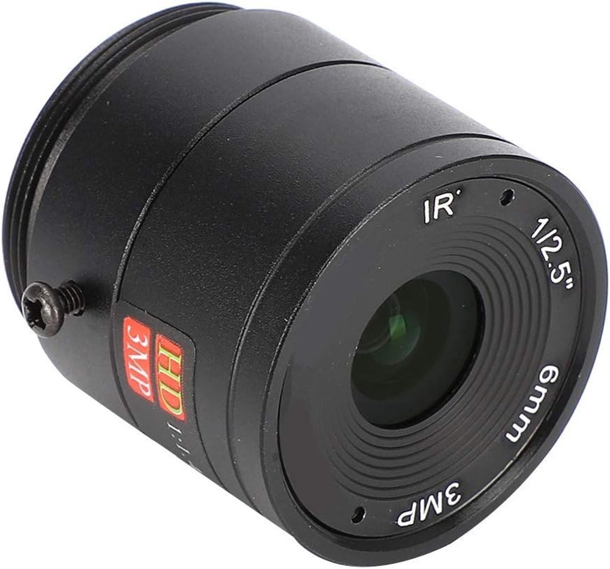 Professionele 6MM 3MP CCTV Camera Lens met F1.4 Diafragma voor Beveiligingscamera's en Toezichtsystemen met Vaste Brandpuntsafstand