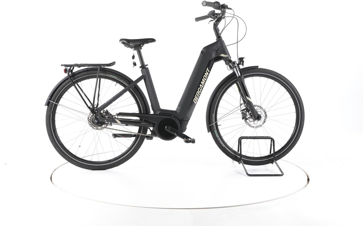 Bergamont E-Horizon N8 CB Elektrische citybike Bosch Accu 500Wh 28" zwart Pro