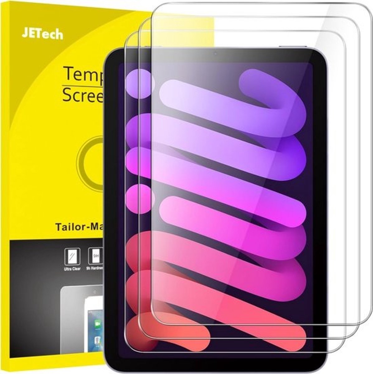 Gehard Glas Screenprotector voor iPad mini 6 & Nieuw Model (2 Stuks)