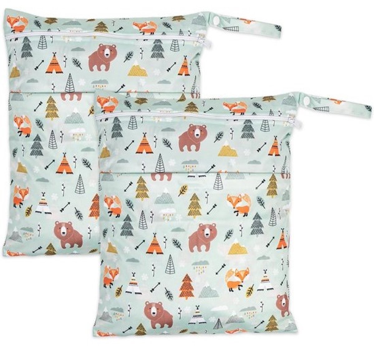 Luiertas Organizer - Waterdichte & Geurvrije Tas voor Vuile Luiers en Natte Kleding