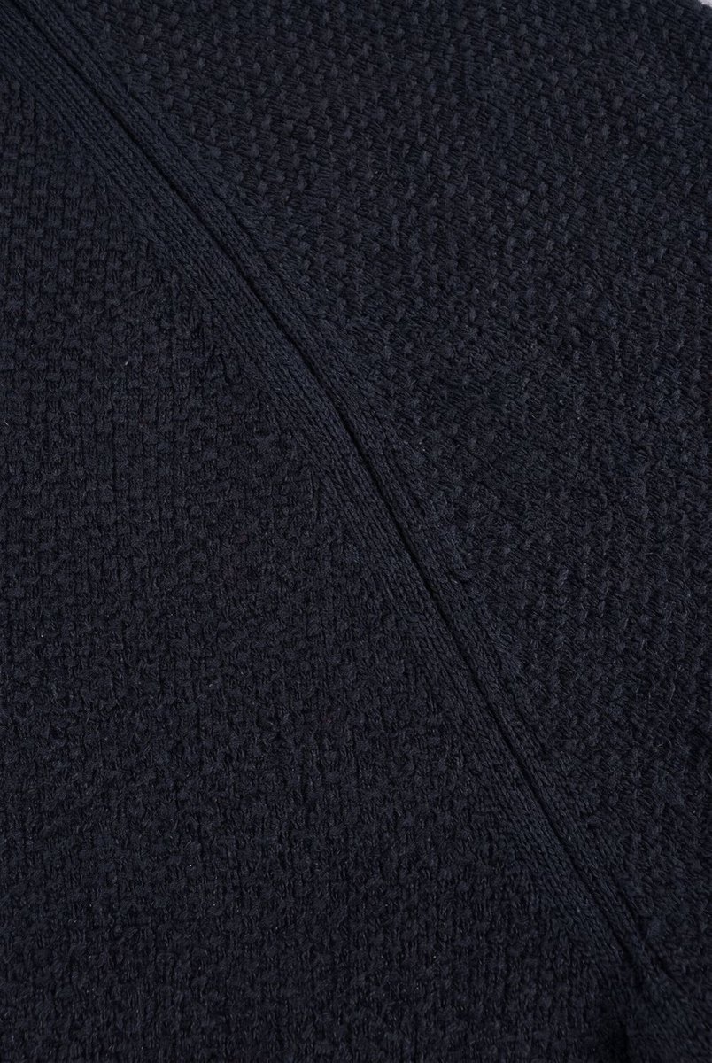 Gentiluomo Turtle Zip Ls Truien & Vesten Heren - Sweater - Hoodie - Vest- Donkerblauw - Maat M