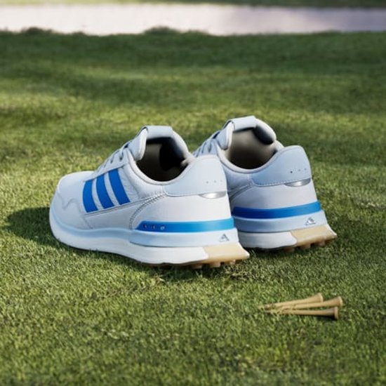 Adidas Dames S2G 26 Leather Spikeless Golfschoenen Wit-Blauw van Merkloos — afbeelding 2