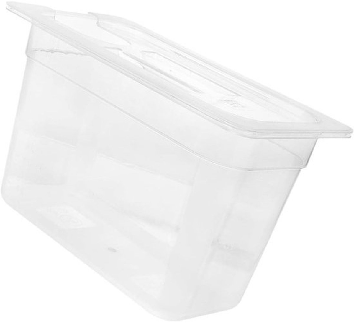 Sous Vide Container - Vacuüm Waterbad - Lage Temperatuur Koken - Voedselveilig Polycarbonaat - 6 Liter - Transparant