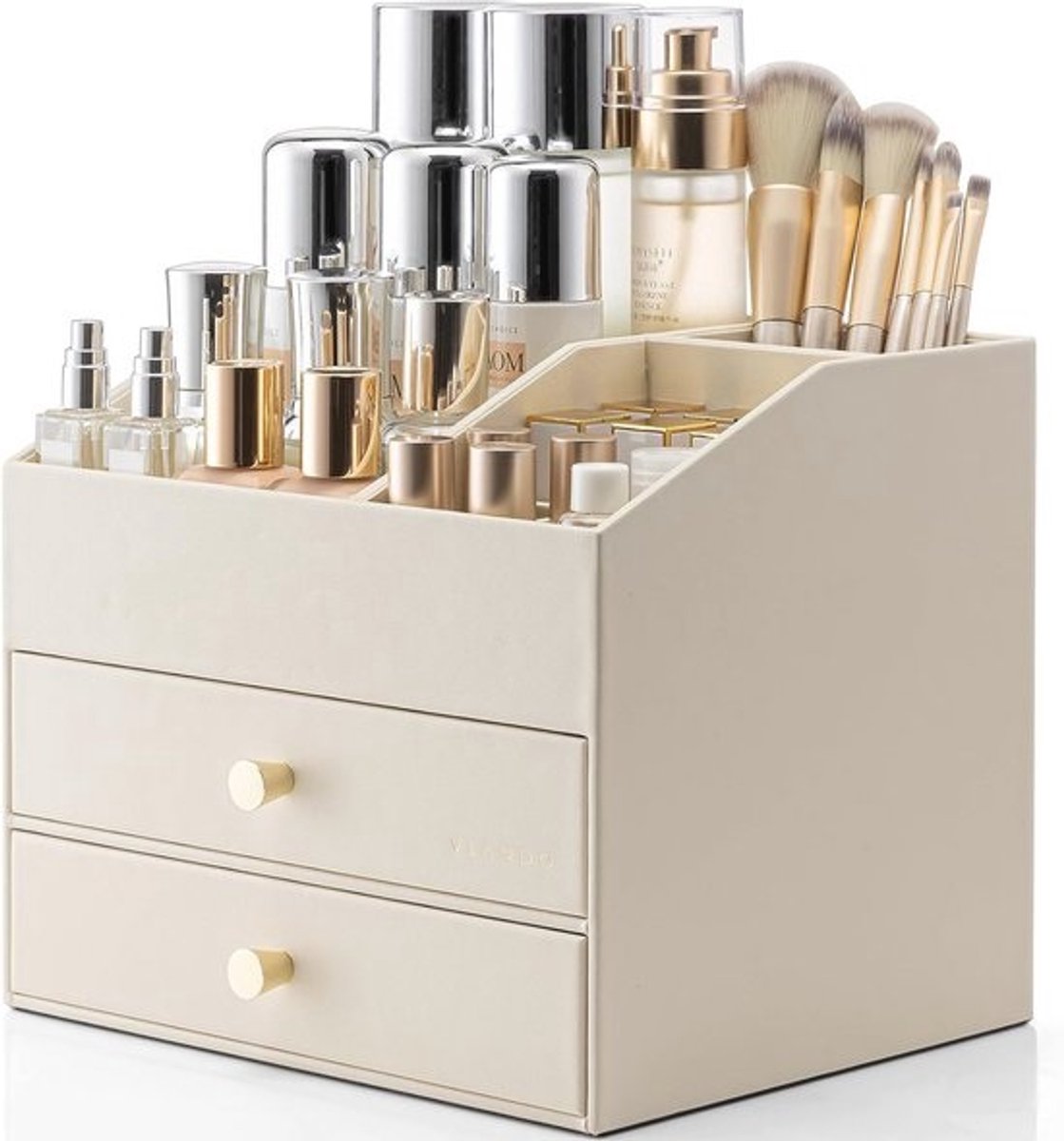 Makeup Organiser met 3 Lade | Cosmetica Organizer voor Badkamer en Stylen