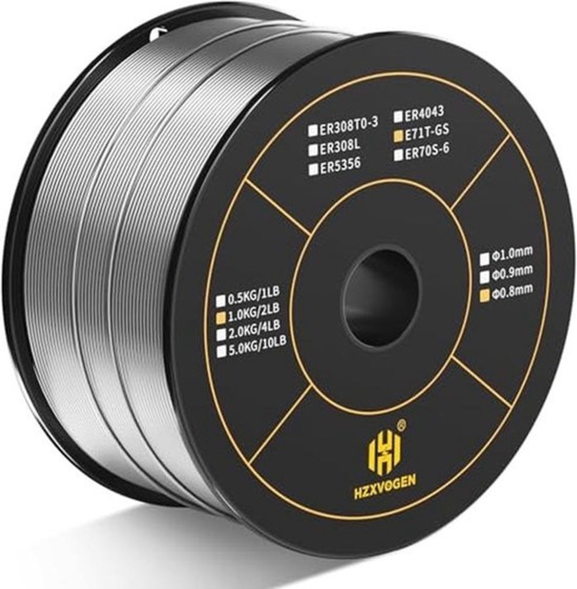 Fluxmiddelkern Lasdraad 0,8 mm - Gasloos MIG Draad voor Buitentoepassingen