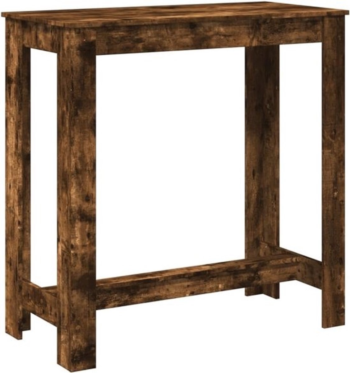 Houten Bar Tafel 102x50x103.5cm – Hoog en Duurzaam voor Keuken en Woonkamer