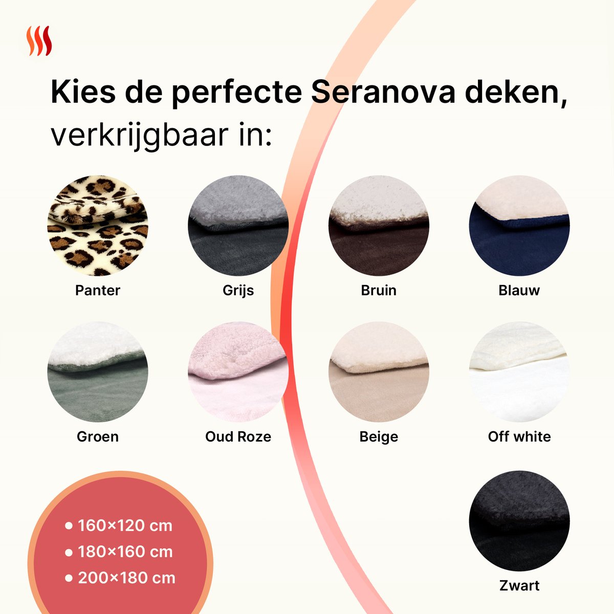 Seranova Elektrische Deken XXL - 180x160 cm - 2 Persoons Bovendeken - Warmtedeken - Dubbelzijdig Fleece Sherpa - Roze – foto 8