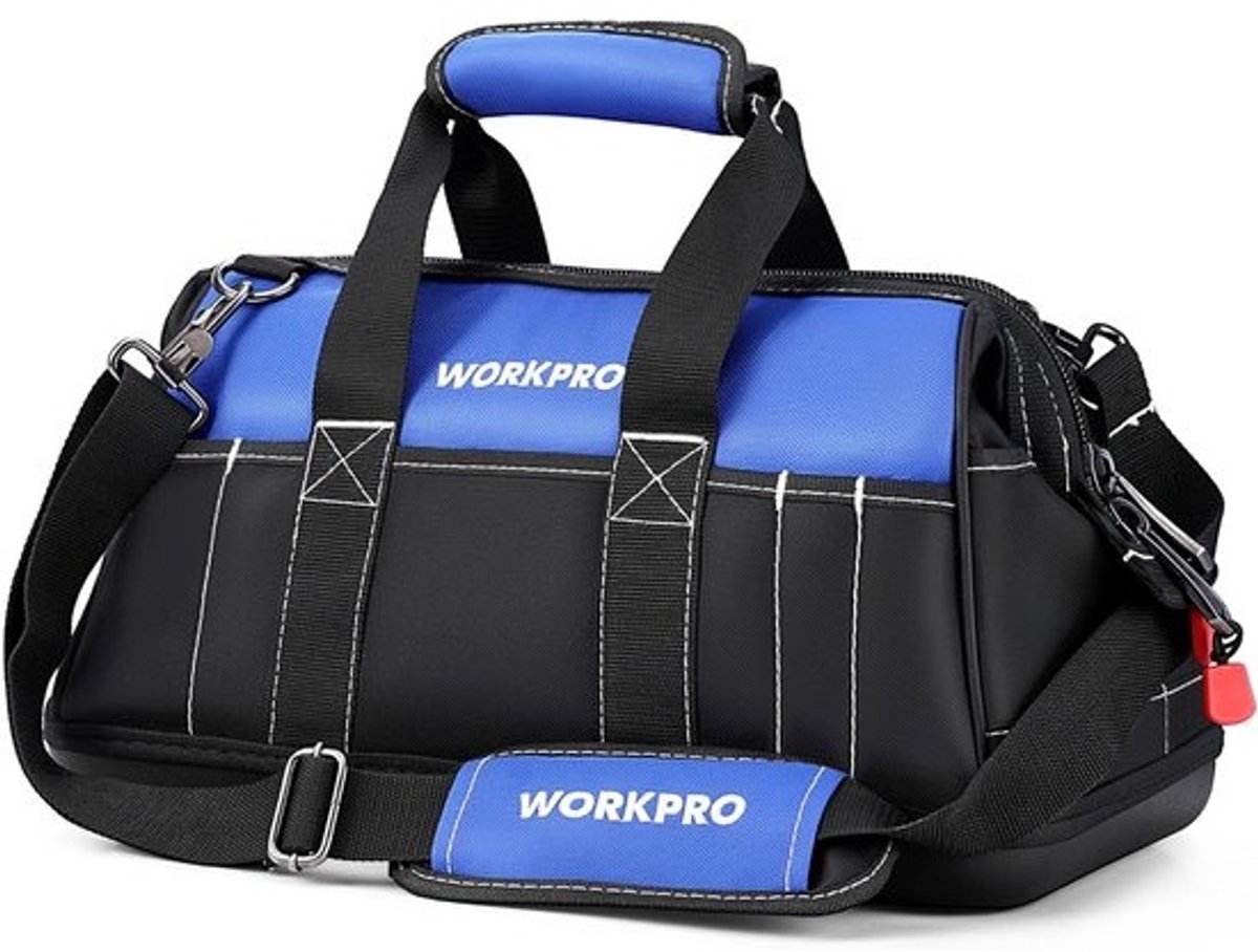 Gereedschapstas - Toolbag - Professioneel Klussen - Waterbestendig Robuust - 40cm Breed - Zwart