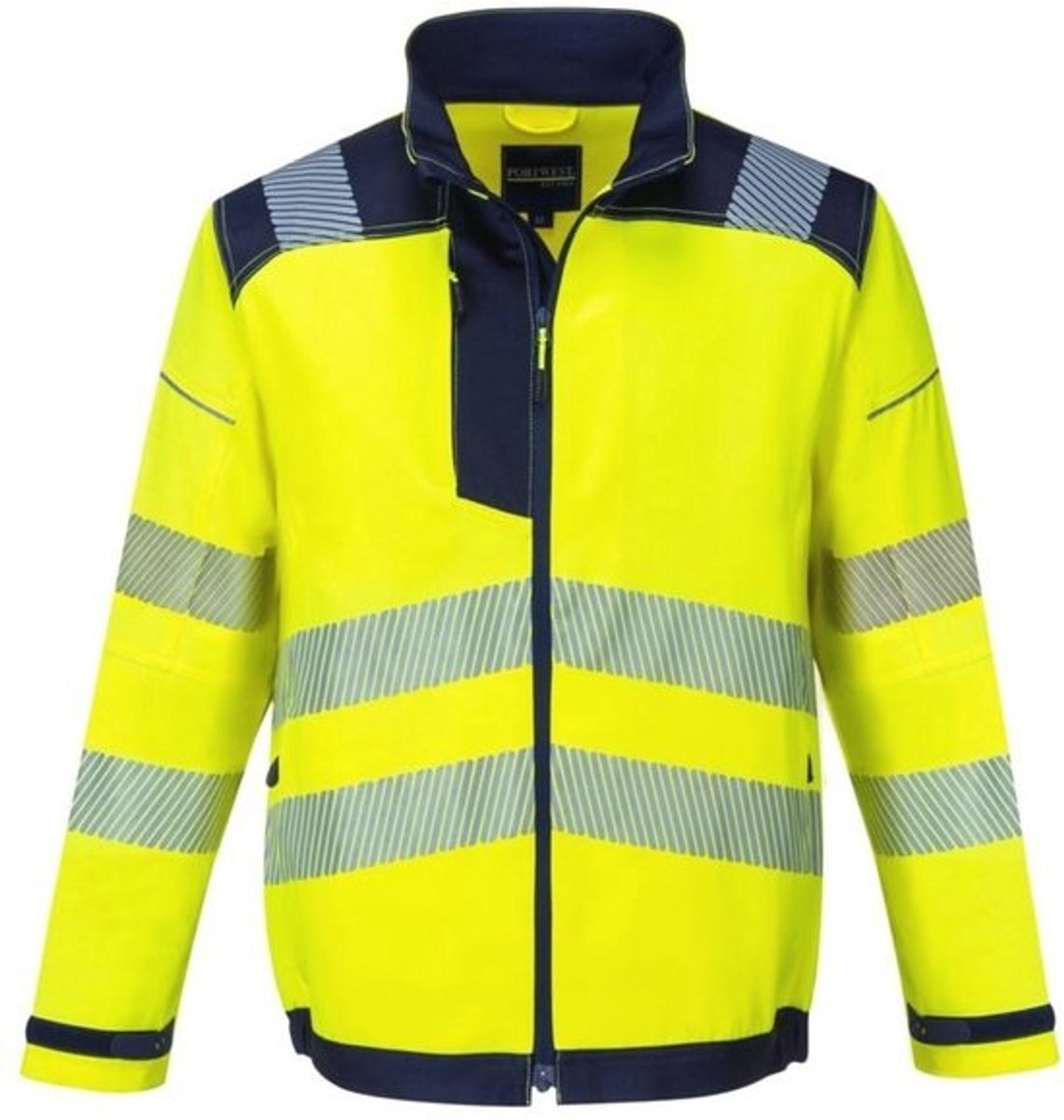 Hi-Vis Werkjack Geel/Zwart - Maat L
