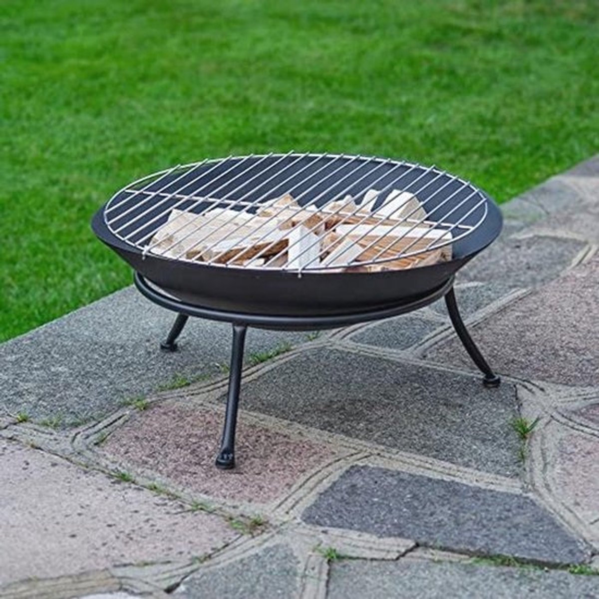 Gietijzeren Vuurkorf voor Buiten BBQ en Tuin