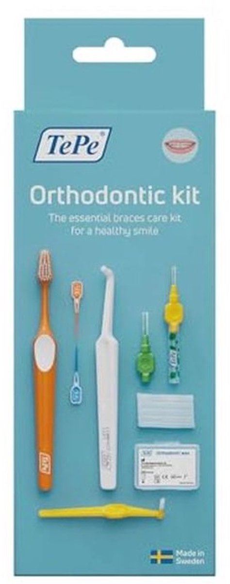 Orthodontische Mondverzorgingsset voor Beugels - Compleet met Reinigingsproducten en Orthodontische Wax