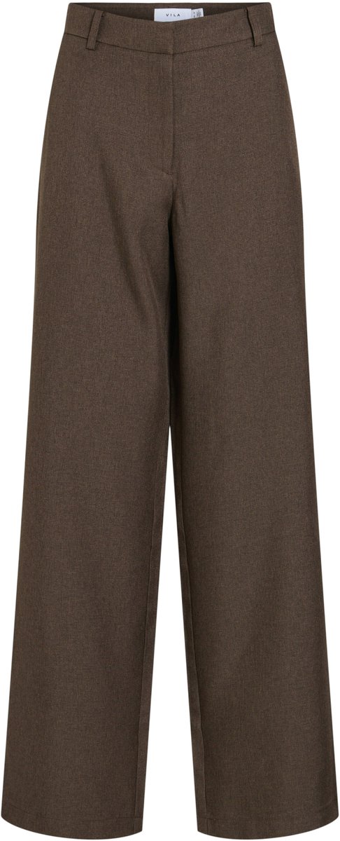 Vila Broek Vidarling Rw Pant/tes 14120610 Black Beauty/brown Dames Maat - W36