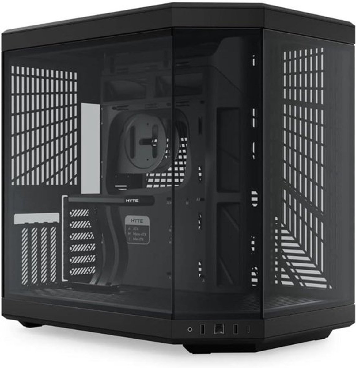Mid Tower PC Behuizing Zwart E-ATX ATX M-ATX M-ITX
