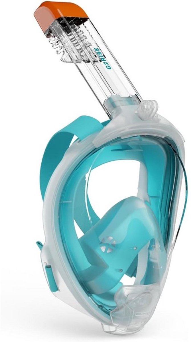 Volgelaats Snorkelmasker voor Volwassenen - Veilig Ademhalingssysteem met Camera Mount