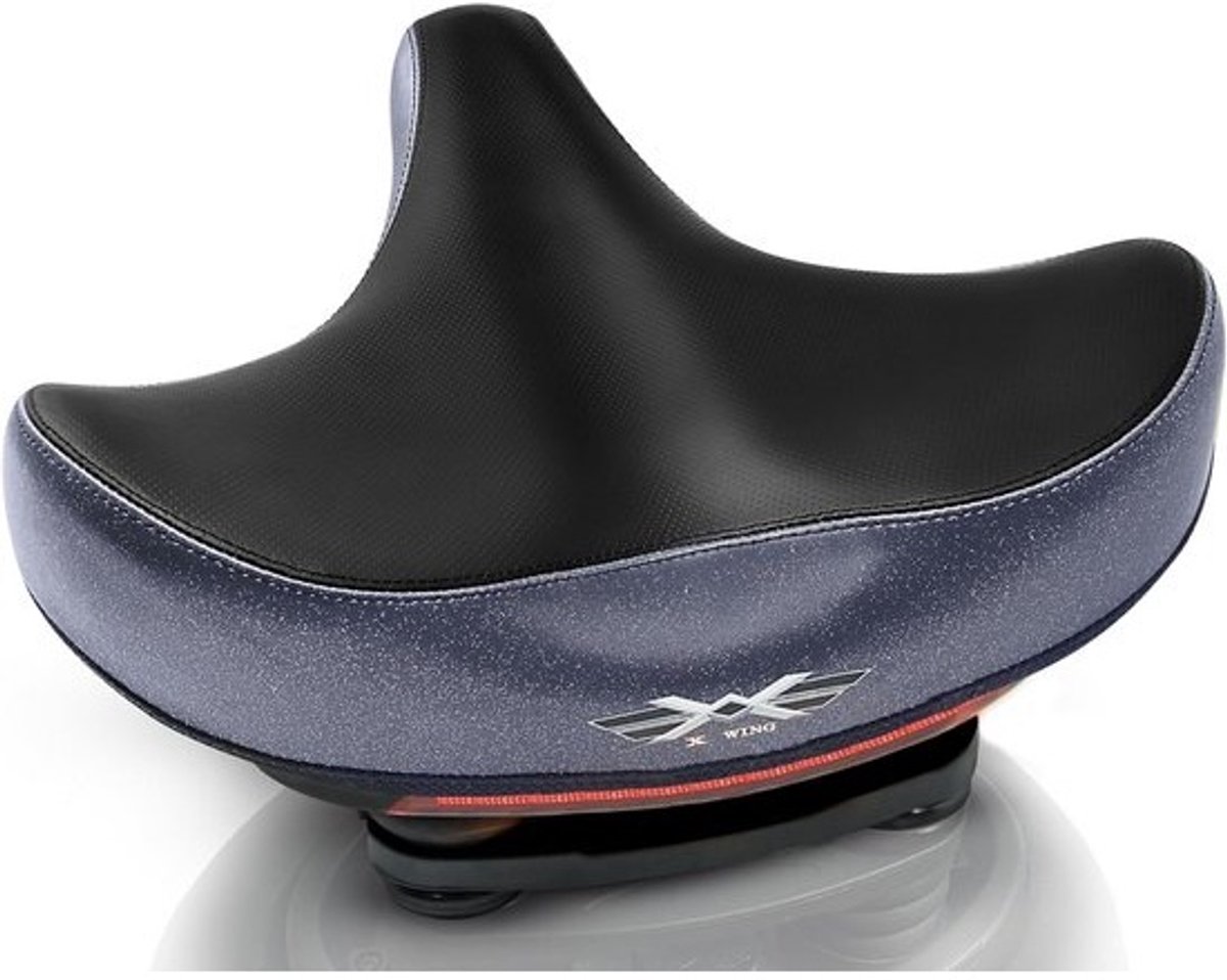 Ergonomisch en Breed Fietszadel met Extra Vulling voor Dames en Heren