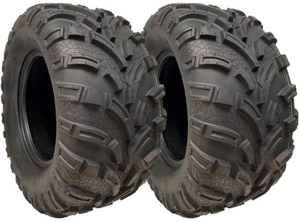 ATV Banden - Quad Banden Achterbanden - Offroad Rijden - E-Gemarkeerd Weg Legale - 25x11.00-12 - Zwart