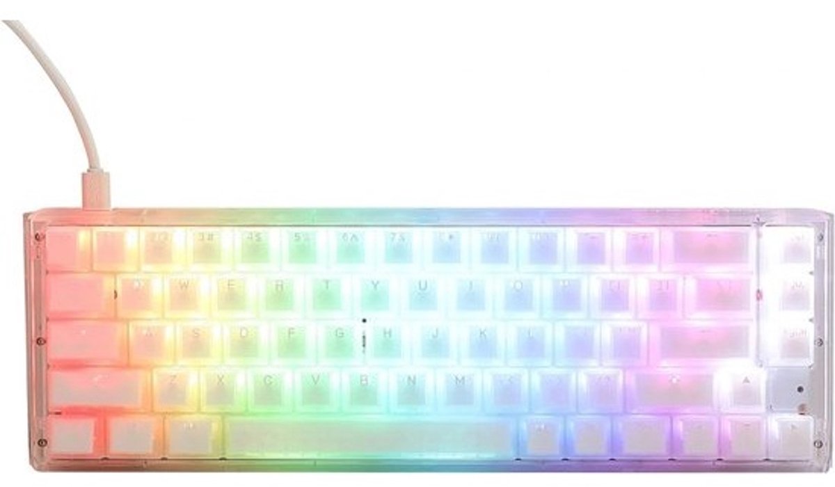 Compact 65% Mechanisch Gaming Toetsenbord - Aura Wit