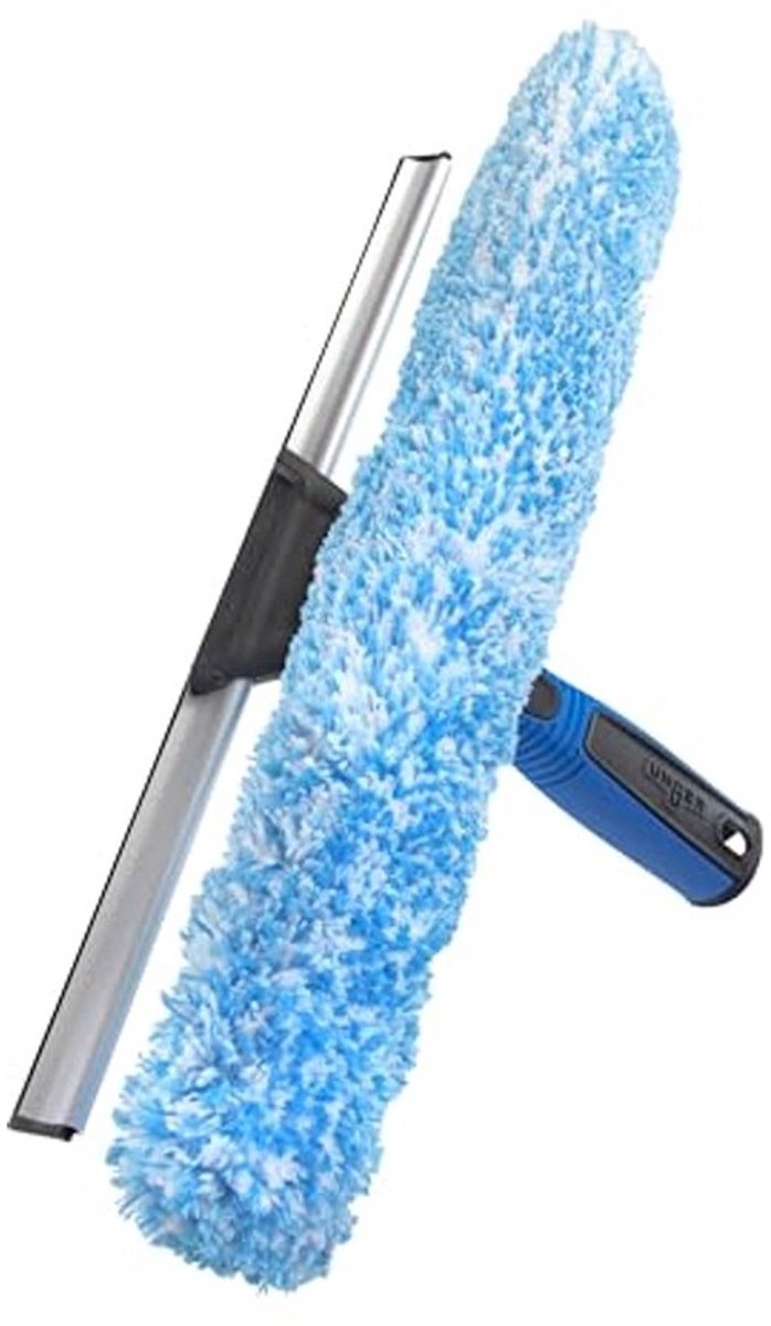 2-in-1 Raamreinigingsset - 14 Inch Ruitenvuller & Schrobber - Schoonmaakgereedschap voor Thuis en Bedrijf