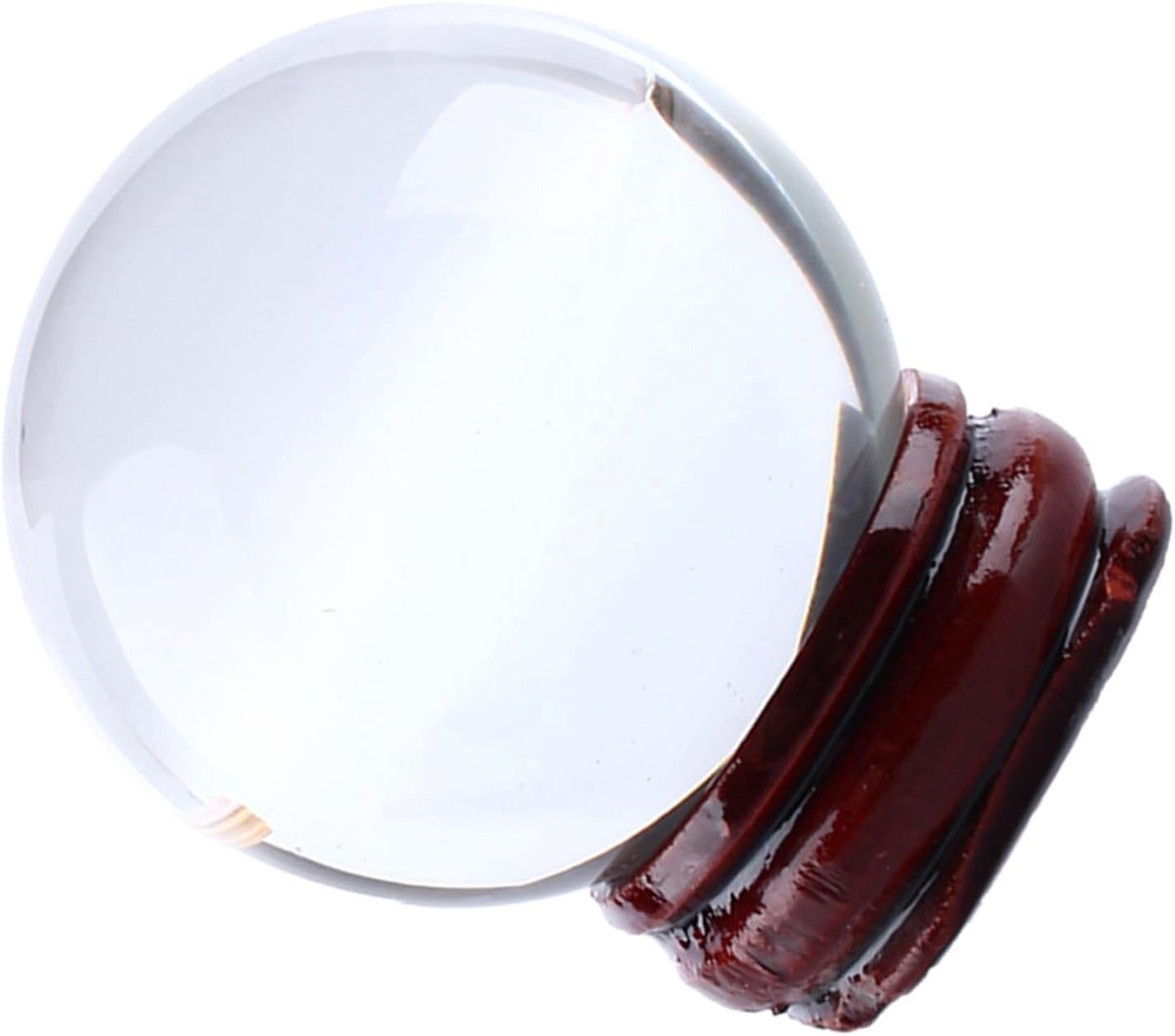 40mm Heldere Kristallen Healing Bal Sphere met Stand voor Feng Shui, Waarzeggerij en Meditatie