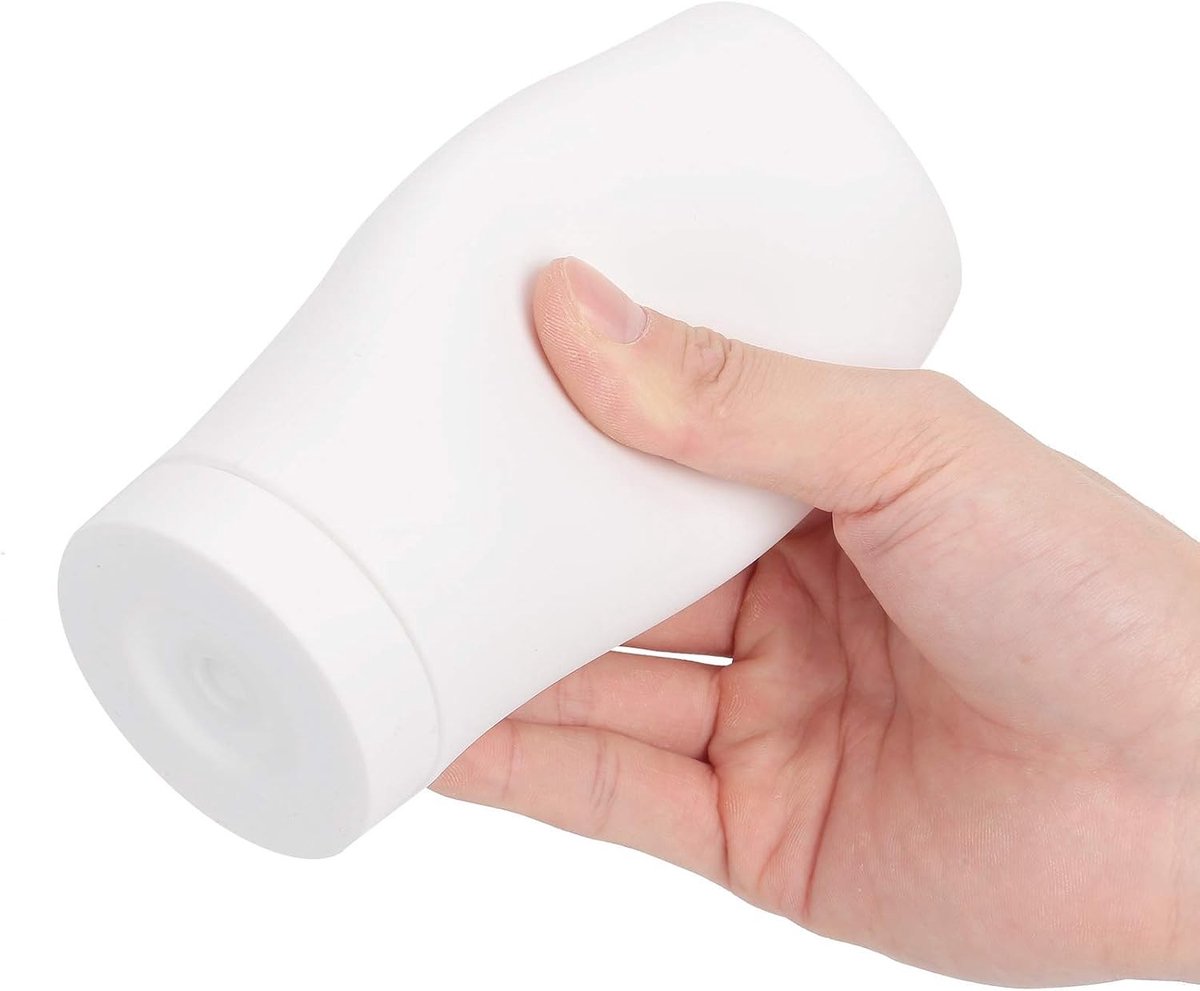 Hervulbare Siliconen Squeeze Zeepdispenser 240ml voor Shampoo, Lotion en Vaatwasmiddel - Ideaal voor Essentiële Olie Gebruik