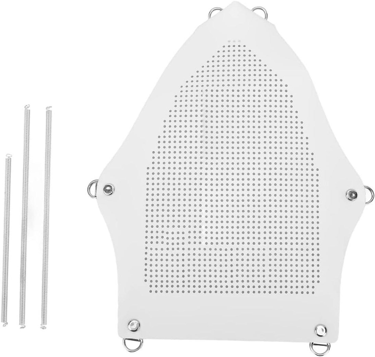 Strijkijzer Schoenhoes - Strijkzool Beschermer - Kreukvrij Strijken - Non-stick Coating - Universeel - Wit