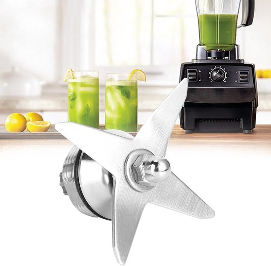Vervangende Blender Mes, 4-Blad Extractor Mes voor Blender, Geschikt voor Diverse Modellen en Blender Onderdelen — afbeelding 3