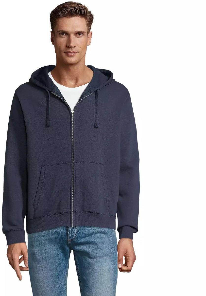 SOL'S Men´s Zip Hoodie Spike L03105 - French Navy - XXL