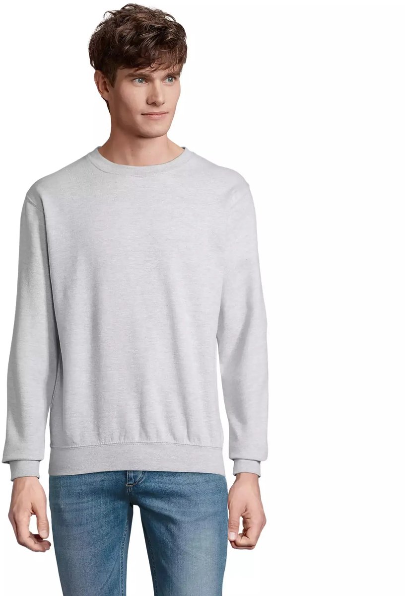 SOL'S Unisex Columbia Crew Neck Sweatshirt L03814 - Grey Melange - 3XL