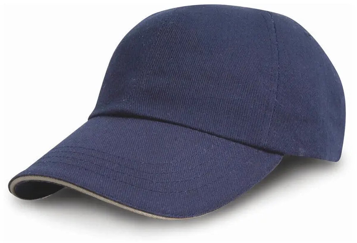 Result Heavy Cotton Drill Pro Style RH10P - Navy/Putty - One size