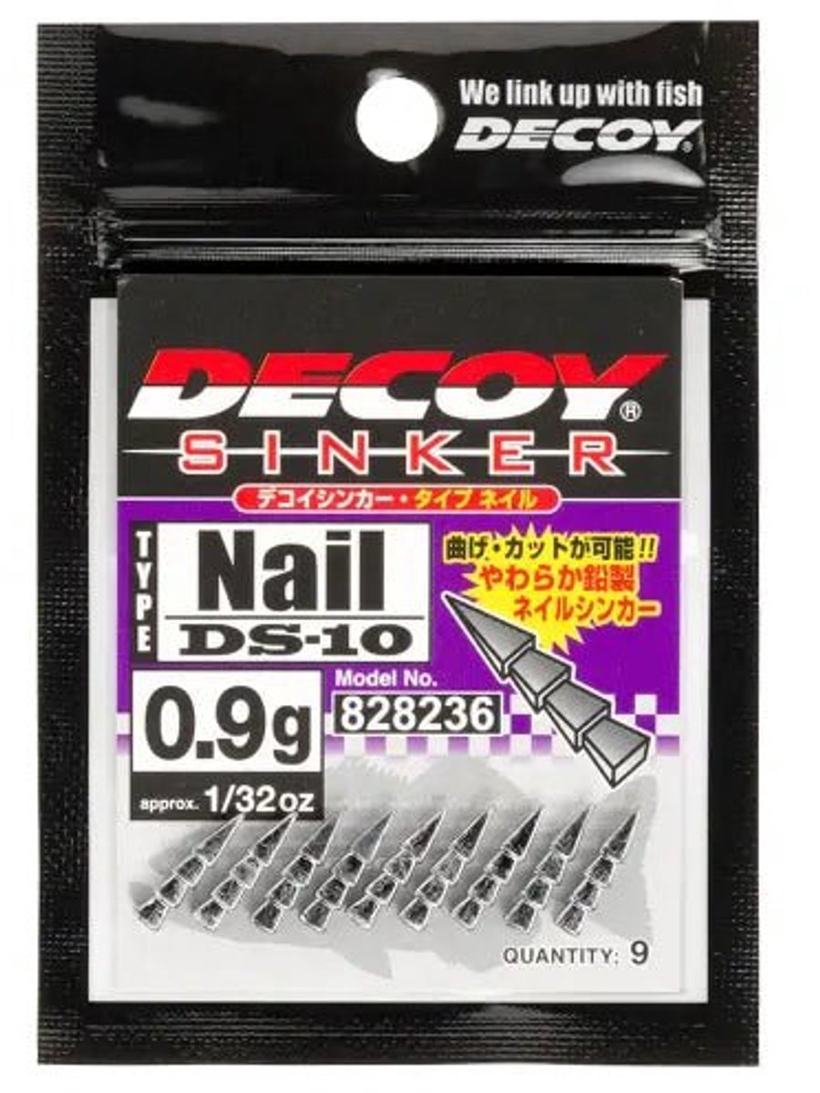Decoy Sinker Type Nail DS-10 Nail Weights 1.5g