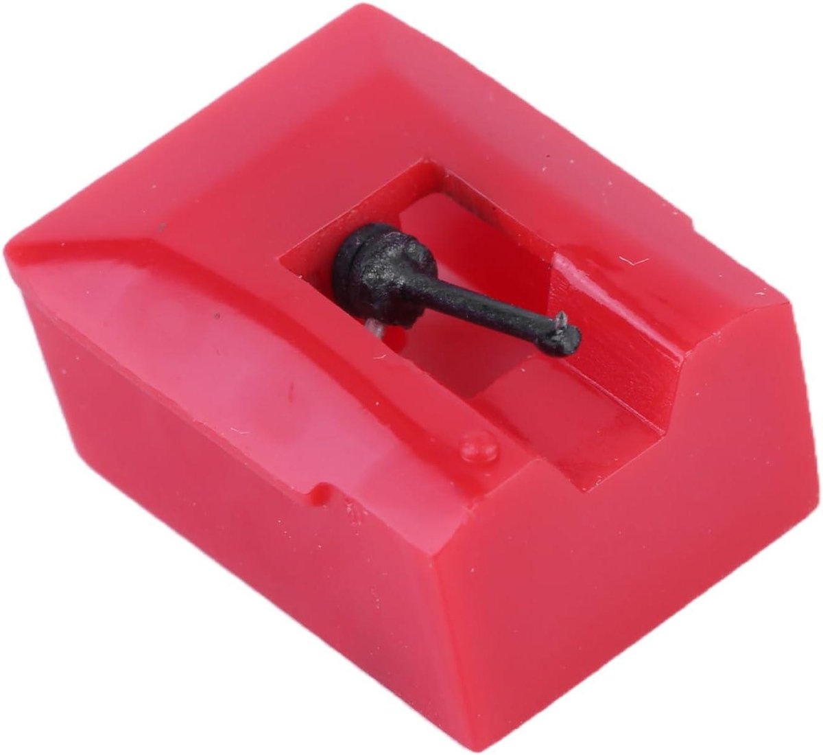 Naald Vervanging - Platenspeler Naald - Muziek Luisteren - Elliptische Diamant - 35mm - Rood