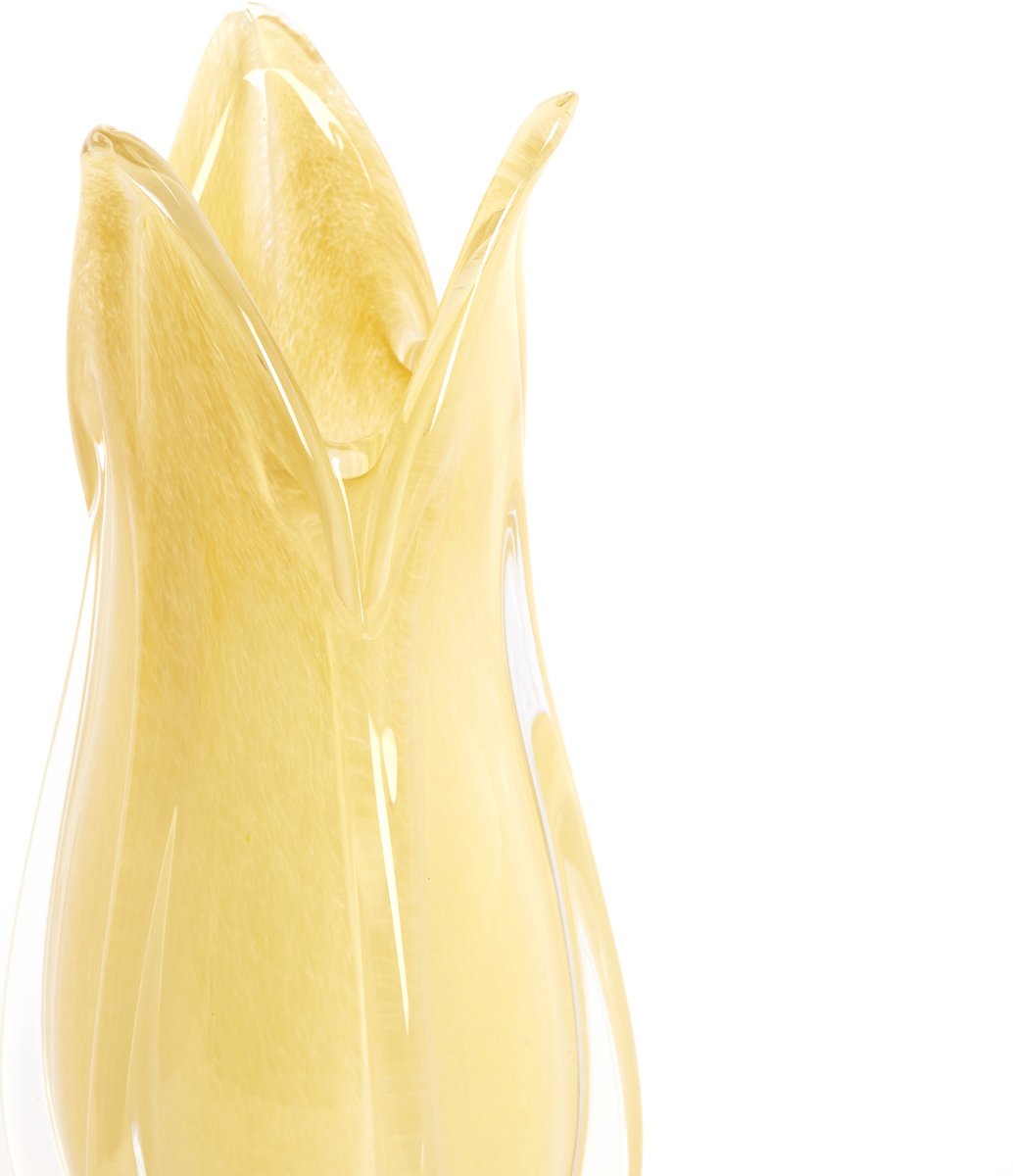 Light&living Vaas Ø14x28 cm EVINA glas beige