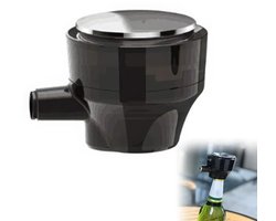 Draagbare ultrasone bierschuimer Geschikt voor een inhoud van 330 ml – perfect Geschikt voor wijn- en bierfeestjes thuis.