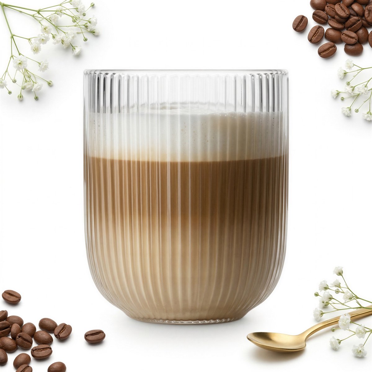 Borosilicaat Glas Justine 400ml - Hittebestendig & Vaatwasmachinebestendig