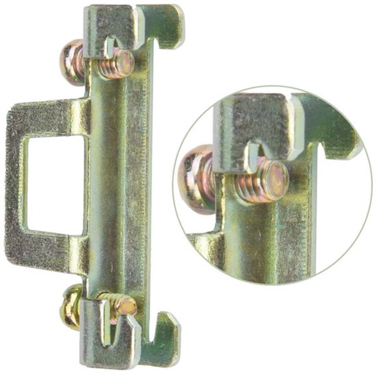 Vaste Klem Clip - 10 Stuks - Ideaal voor Relaismontage - 35mm Rail - Metalen 11-model - Stevig en Betrouwbaar - Geschikt voor Diverse...