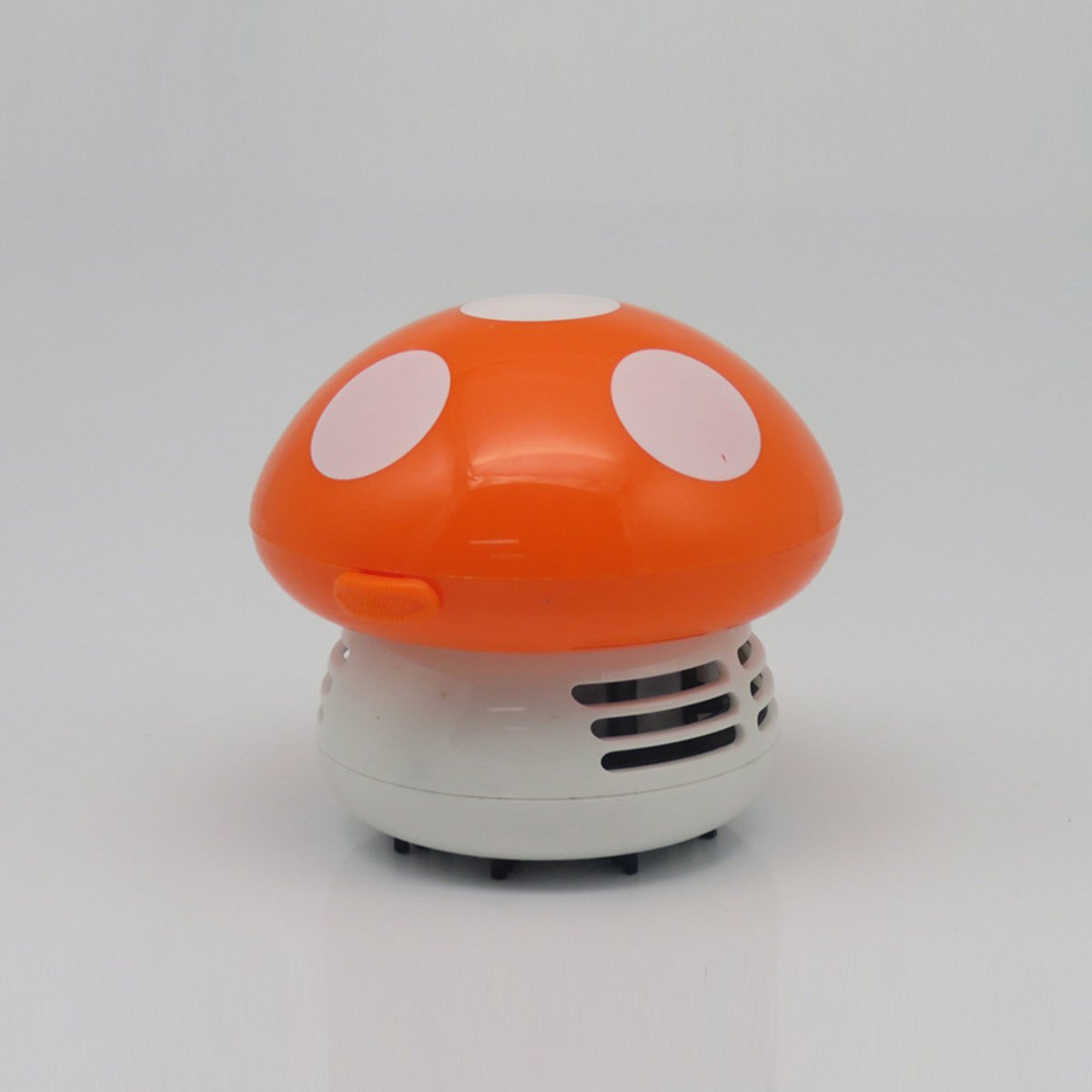Efficiënte Mini Handstofzuiger Nat en Droog, Draagbare Schrobber voor Keukenbladen, Tafels en Kantoor, Laag Geluid, Eenvoudig Te Reinigen（Oranje）