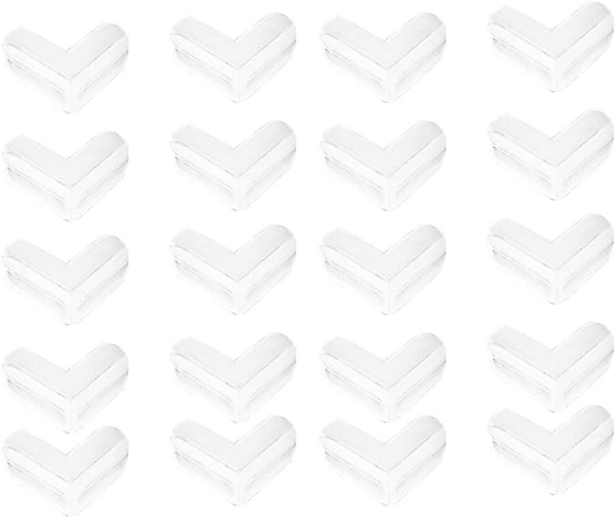 Hoekbeschermers - Randbescherming - Babyveiligheid - Extra Sterke Lijm - 20 stuks - Transparant