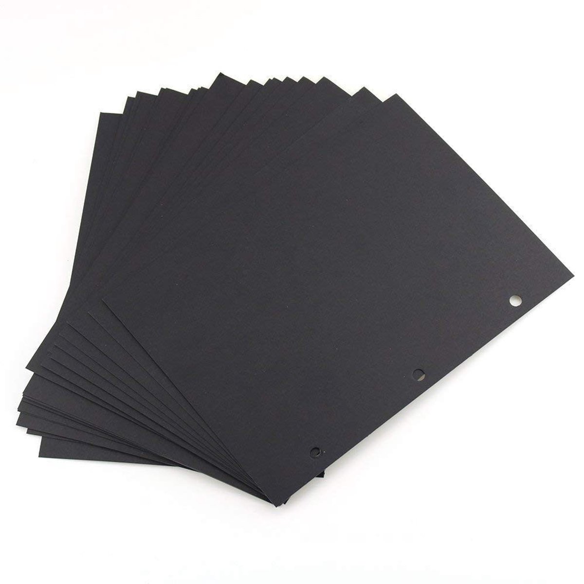 Omgoods - Fotoalbum met Zwarte Pagina's voor Scrapbooking 26 x 17,5 cm