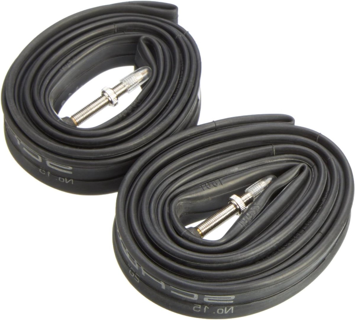 Binnenbanden Racefiets - Fietsbanden Set - Onderhoud Fiets - Presta Ventiel - 2x 700c x 18-28 - Zwart