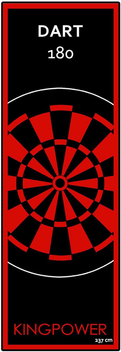Dart Darts Tapijt Dart Tapijt Dart Mat 237x80cm Steeldart Darts Dartbord Accessoires Afvoerlijn Bescherming Rubber Dartbord Verschillende Ontwerpen Kingpower