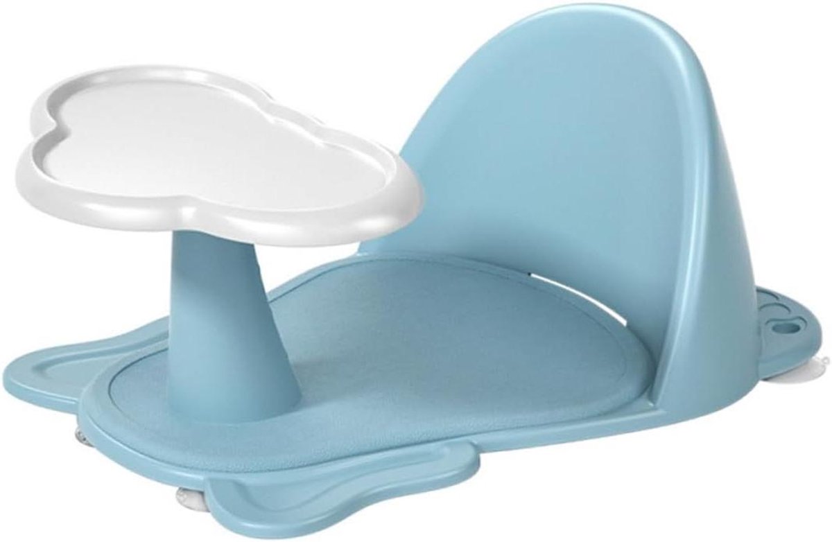 Babybadstoel - Kinderzitje - Veilig Baden - Antislip Zuignappen - 38.5 x 28.3 cm - Veelkleurig