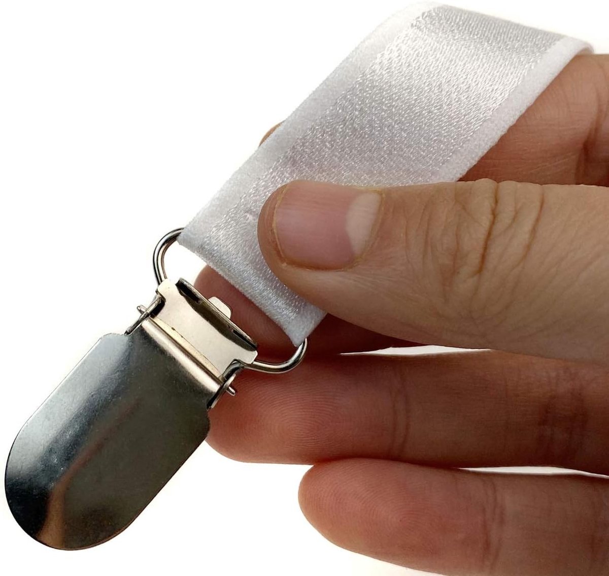 Elastische Y-stijl kousen met metalen clipsluiting voor optimale ondersteuning en comfort