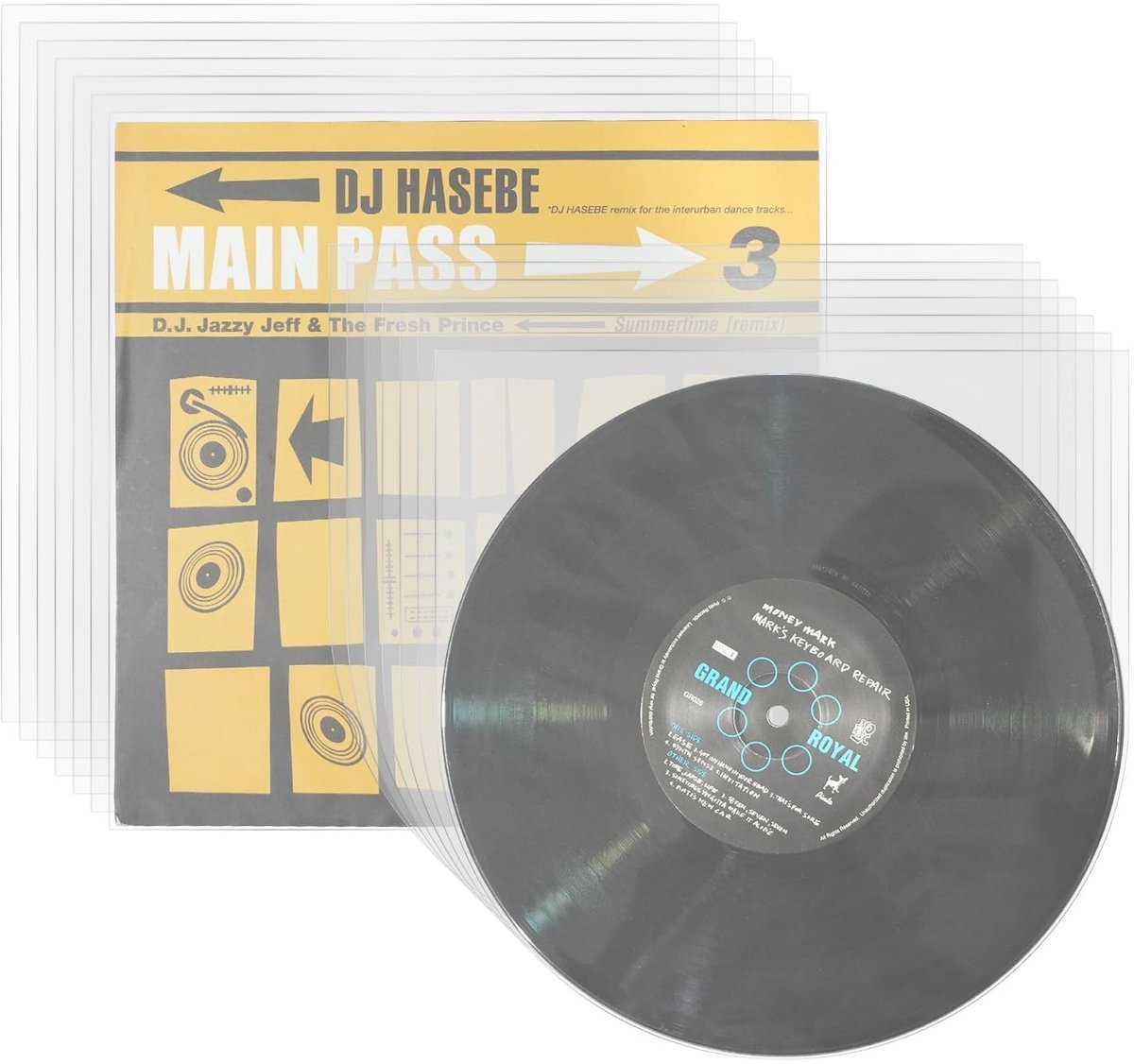 Omgoods - 10 Inch Vinyl Record Beschermhoezen Set van 50