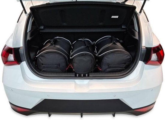 Autotassen Set - Reistassen Kofferbak - Reizen Optimaliseren - Speciaal Ontworpen Pasvorm - 3 Stuks - Zwart