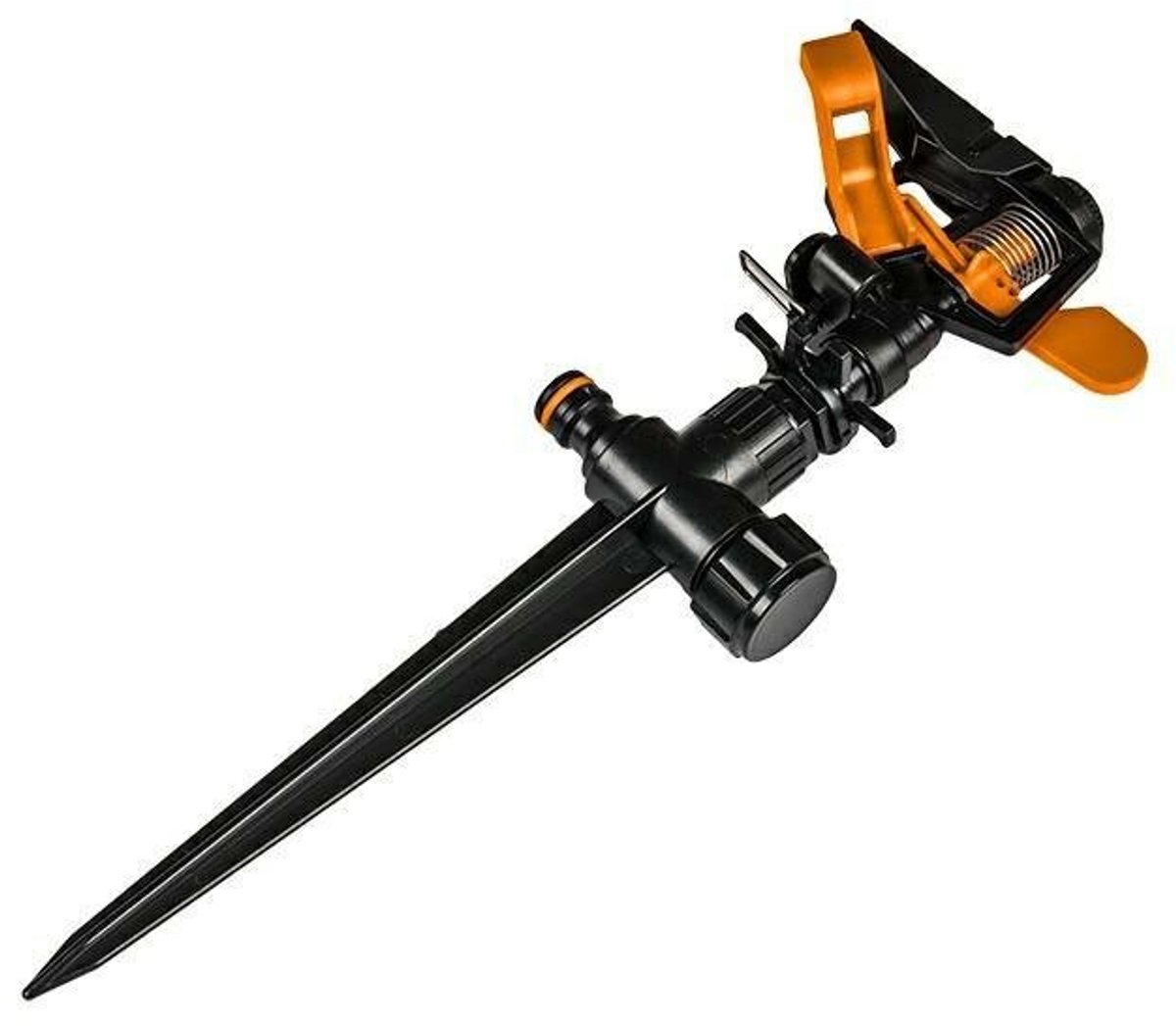 Merkloos Pulserende Sprinkler 360° met Spike, 27m Bereik