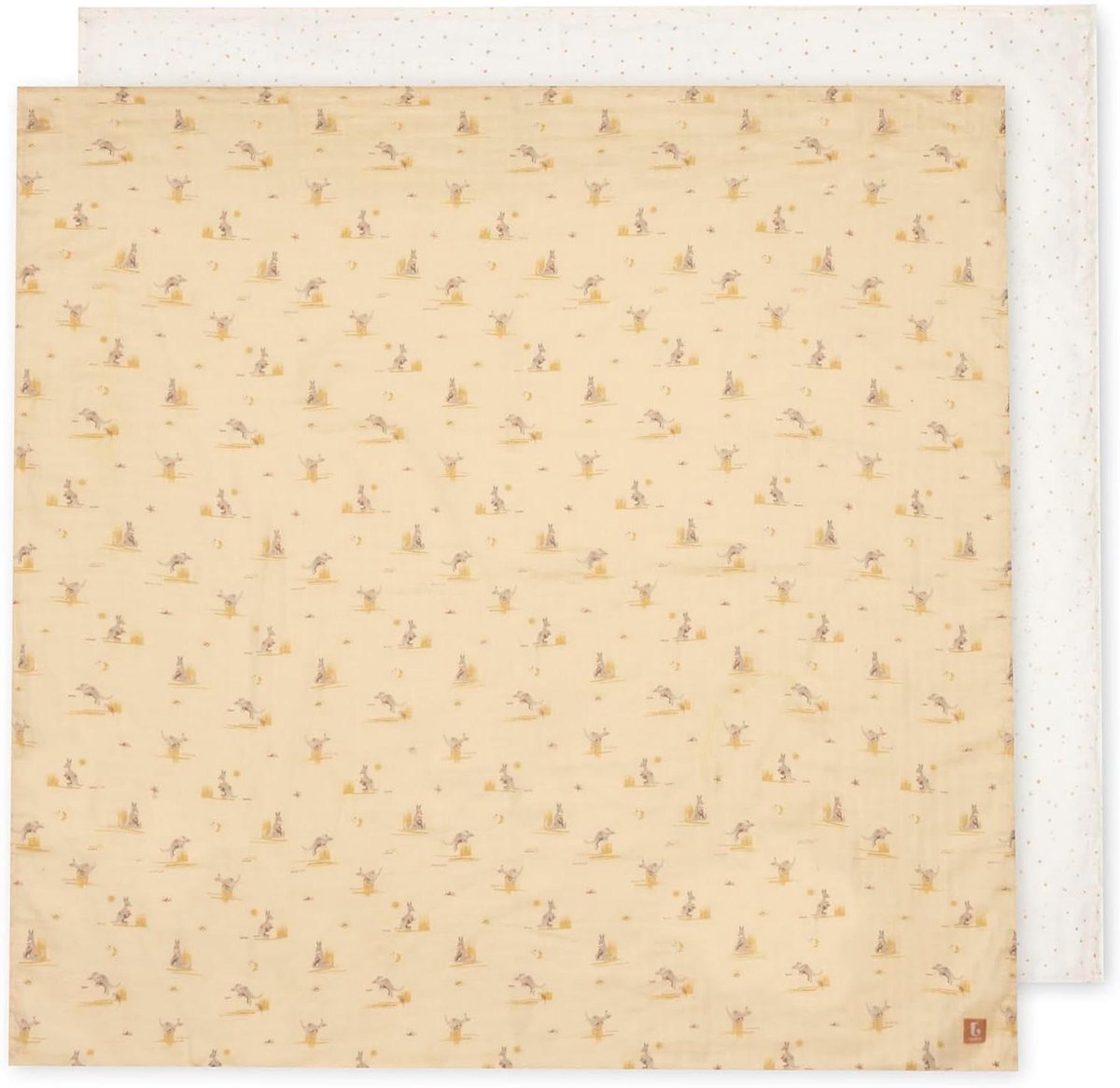Babymousseline doeken - Hydrofiele dekens - Babyverzorging - Extra grote maat - 115x115 cm - Kangaroots