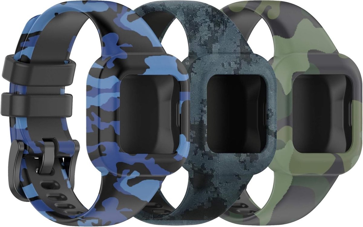 Vervangende zachte siliconen polsband voor Garmin Vivofit Jr.3, comfortabele en duurzame armband voor kinderen, fitness tracker accessoires